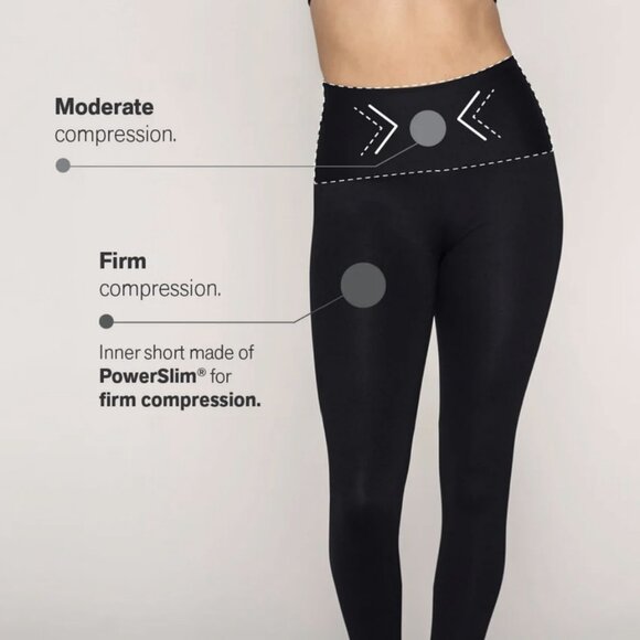Leonisa - Sculpting Shaper Legging with Butt-Lifting Inner Short Size Large - Picture 5 of 9